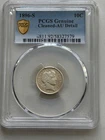 1896-S Barber Dime--PCGS Graded AU Detail--Cleaned