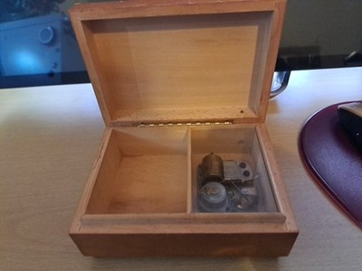 Vintage Holz Spieluhr Handaufzug Mechanismus Dr Shivago Works My Fair Lady