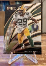 2025 Panini Select Xavier McKinney Club Level #266 Packers - Premier Ballhawk!