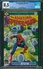 The AMAZING SPIDER-MAN 198 1979 CGC 8.5 White Pages Keith Pollard Mysterio Cover