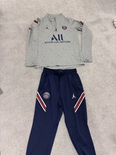 RARE PSG x Nike x Jordan Tracksuit Set – Size Large Boys Kids Clothing