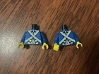 LEGO IMPERIAL SOLDIER TORSO MINIFIGURES BLUE WHITE AND GOLD TRIM PIRATE
