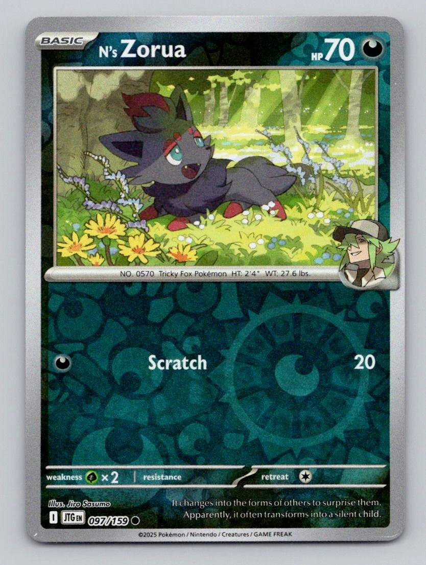 25+ N's Zorua Pokémon TCG Cards for sale | Updated Oct 2026