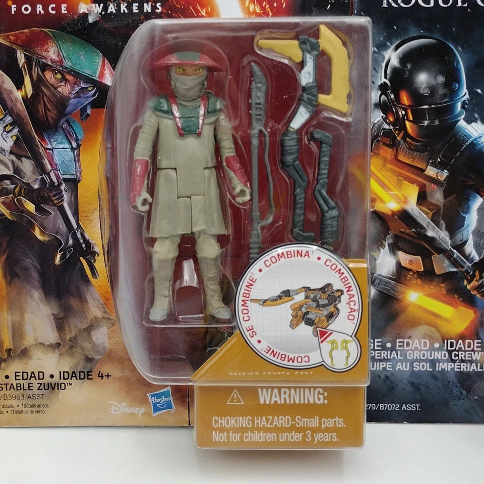 Star Wars Action Figure Lot Jyn Erso Constable Zuvio Imperial Ground Crew NEW - Image 2 of 4