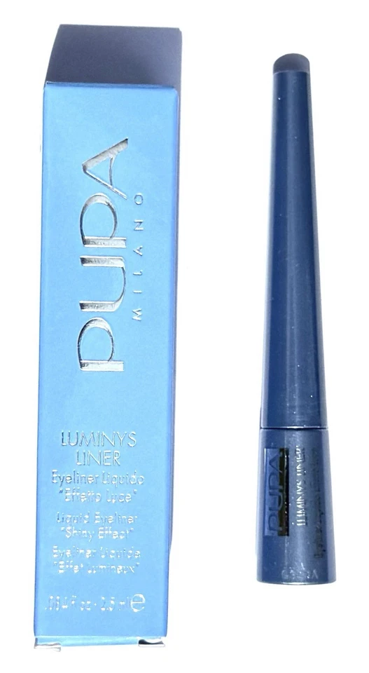 PUPA Milano Luminys Liner Liquid Eyeliner Shiny Effect No. 01 Light Blue 2,5ml - Bild 2 von 2