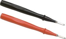 ZIBOO TP1 Slim-Reach Flat Blade Test Probes with Stainless Steel Tip