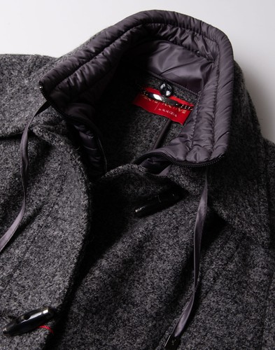 RRP€520 PER TE BY KRIZIA Wool Coat Plus Size 19 US12 UK14 S Zip-Off Neck - Picture 9 of 11