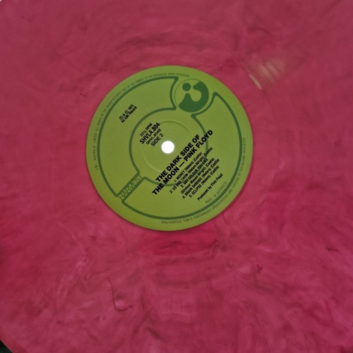 Pink Floyd - The Dark Side Of The Moon Australia Pink Vinyl Quadraphonic 1990s? - Picture 12 of 16