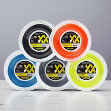 Volkl Cyclone 1.25mm 17Ga 200m Tennis Racket Poly String BK/ N.BL/ GP/ OR/ N.YL