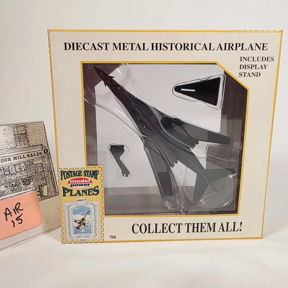 Model Power Postage Stamp Planes • B1B Lancer Stars and Stripes # 5404 • Diecast - Image 4 of 4