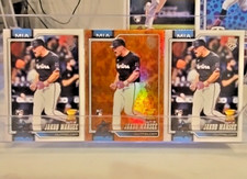 3 26 Topps Series 1 Lot Jakob Marsee Holiday Orange Chicks RC #37 W 2 Base Cards