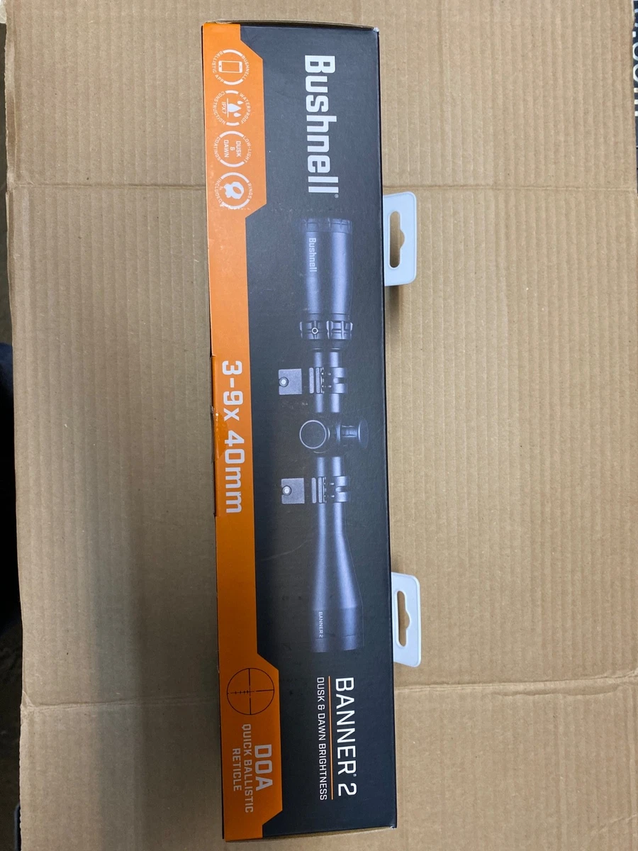 Bushnell Hunting Rifle Scopes Black 9x Maximum Magnification for