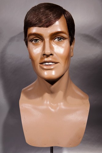 John Nissen 1970s Schaufensterpuppenkopf Schaufensterpuppe Dekokopf - Bild 14 von 15