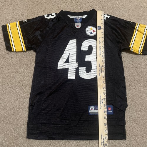 Troy Polamalu Pittsburgh Steelers NFL Football Jersey Reebok Youth Size Medium - Picture 5 of 6
