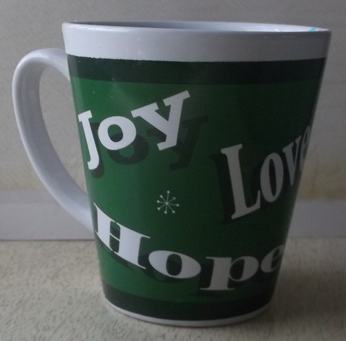 Taza de café Joy Love Hope Snow Man Navidad TB Toy Trading Co - Imagen 12 de 12