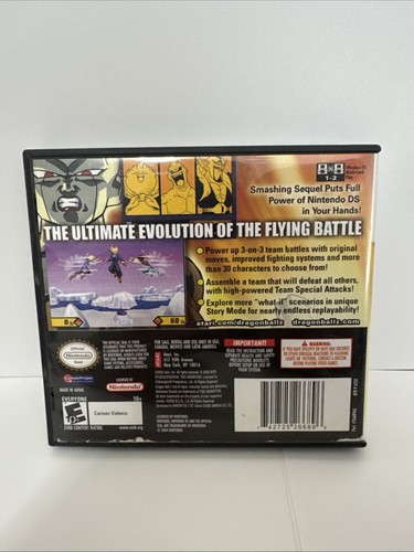 Dragonball Z Supersonic Warriors 2 Nintendo DS NO GAME OR MANNY Fast Ship! - Picture 5 of 6
