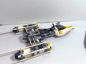 LEGO Star Wars LOT: Y-wing Fighter 7658 (2007) + Rebel Scout Speeder 7668