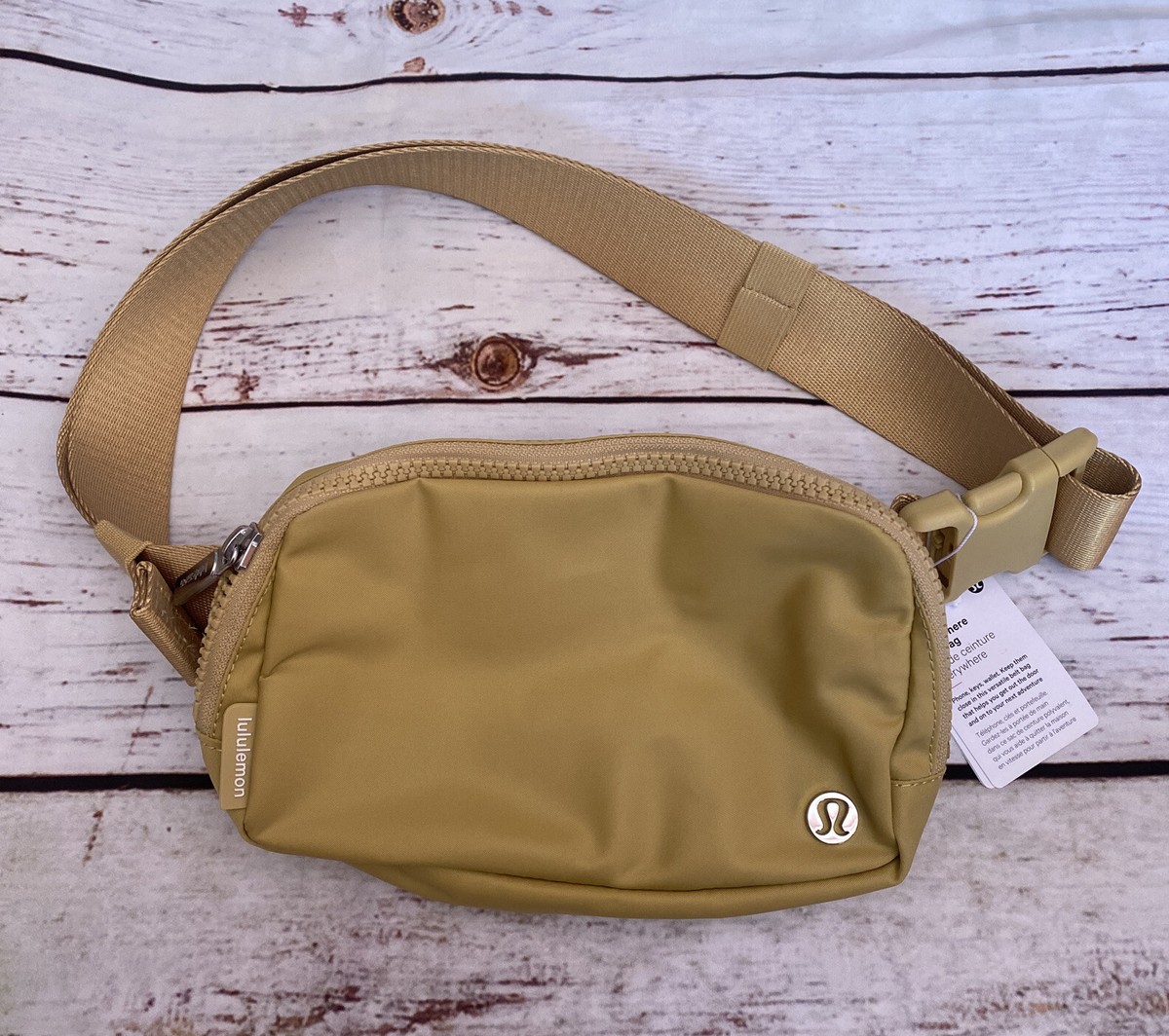 black and gold lululemon belt bag 2l 2l Lululemon Belt Bag How to Wear