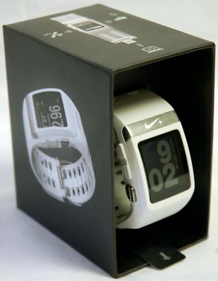 NEW Nike+ Plus GPS Sport Watch White/Silver TomTom Running workout