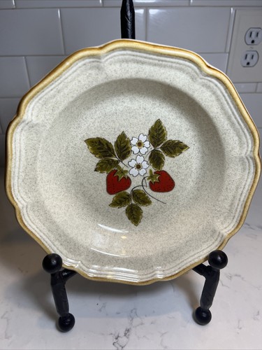 Mikasa Strawberry Festival Soup Cereal Bowls 8 1/2" EB 801 Set of 4 Mint - Picture 10 of 12