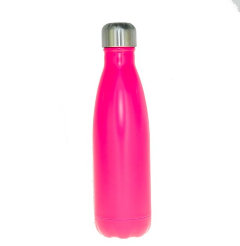 Starbucks Swell 17 Oz Water Bottle Hot Pink Stainless Steel Thermos Double Wall - Picture 2 of 3