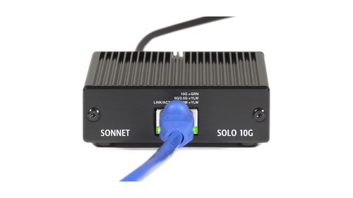 Sonnet Technologies Solo 10G Thunderbolt 3 to 10GBASE-T Ethernet Fanless Adap... - Picture 3 of 4