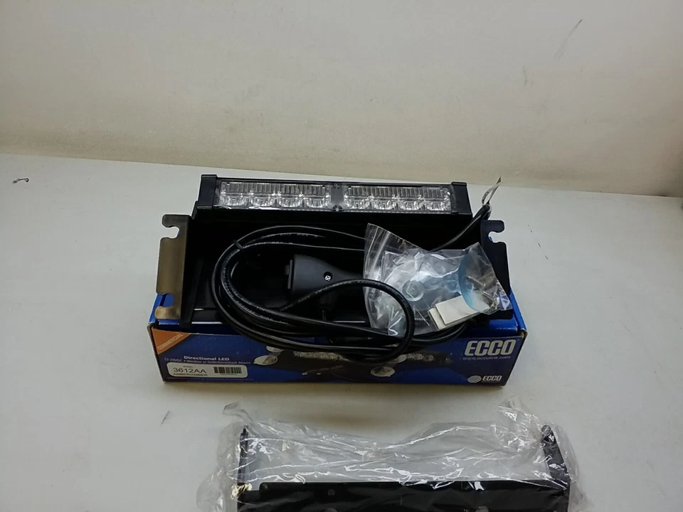 3612AA ECCO Directional LED 12-24 VDC Window Or Grille Deck Dash Mount Amber - Image 2 of 4
