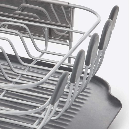 KitchenAid Kompakt, Platzsparender Rostbeständiger Geschirrkorb, 16,06 Zoll, Grau - Bild 5 von 6