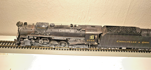 Proto 2000 Steam Collection #30012 C&O #2736 2-8-4 Kanawha Steam Locomotive - Picture 6 of 6