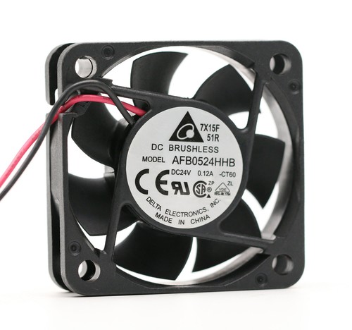 Delta Ventilateur de refroidissement AFB0524HHB 50X50X15MM 5015 24V 0.12A 5CM  - Picture 3 of 3