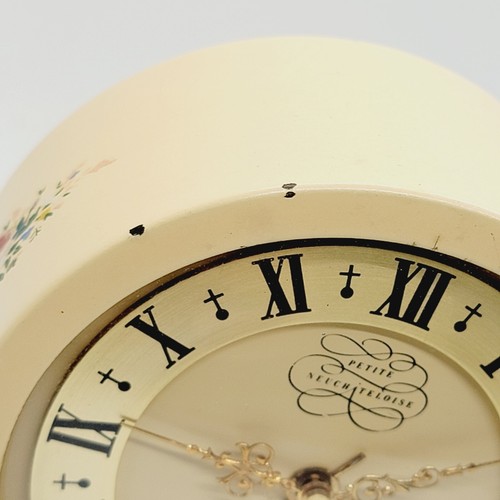 Reloj despertador musical de cuarzo vintage Reuge LeCoultre Petite Neuchateloise - Imagen 19 de 21