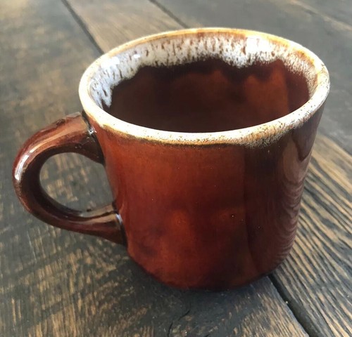 Two Hull Coffee Cup USA Vintage Brown - Picture 6 of 8