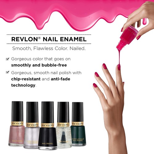 Revlon Nail Enamel Nail Polish Matte Gorgeously Smooth Chip Resistant 8ml 1 Pack - Picture 3 of 44