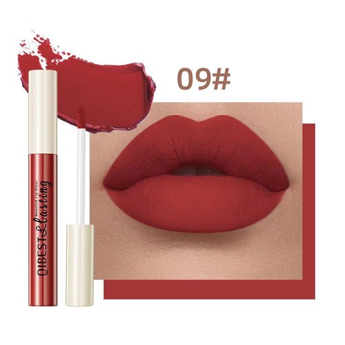 Lápiz labial líquido mate esmalte 24 colores brillo labial incoloro 2 N7A6 - Imagen 33 de 48