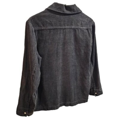 に*い様 90s BLUNT Corduroy jacket usa Rare! Vintage 90s Blunt Black Corduroy Skateboarding Jacket Small