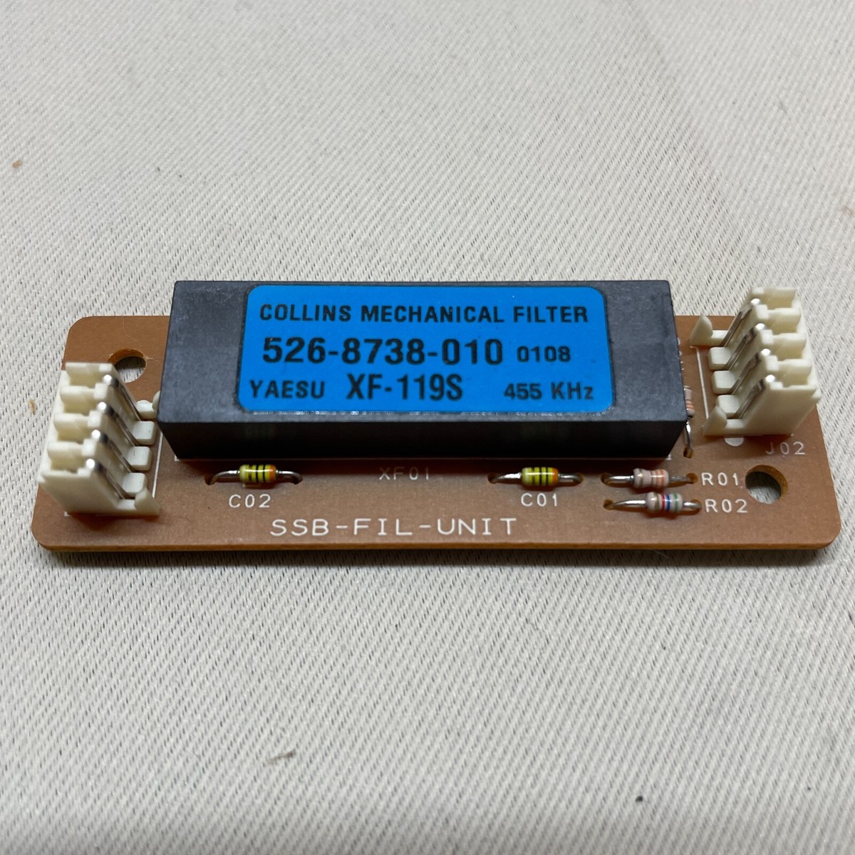 新品】 YAESU XF-119S コリンズ SSBフィルタユニット