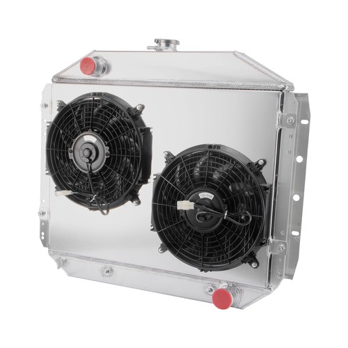 4 ROW RADIATOR Fan Shroud For Ford F100 F150 F250 F350 Chevy V8 Engine 1966-1979 - Bild 2 von 9
