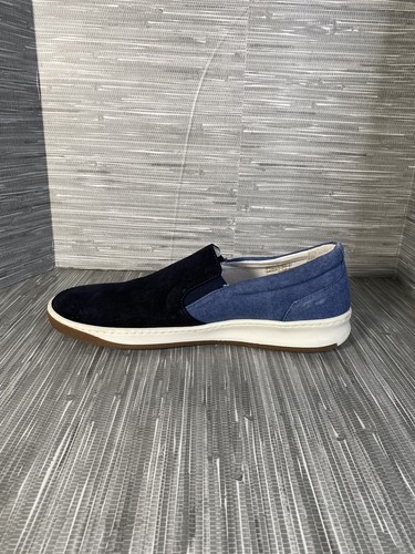ELEVENTY Mens Suede And Canvas Slip-On Sneakers Size 43 US 9.5 - Picture 5 of 10