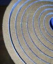 Neoprene Sponge Rubber and Nylon 4 way stretch fabric on both sides 5mm thick.