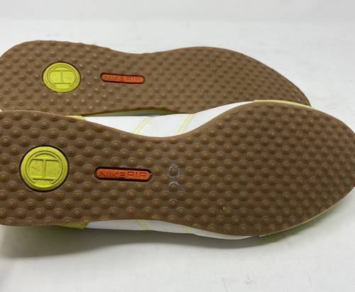 Nike Air Comfort Loafer Women's Size 8 B White Lime Green Suede Slip On Easy - Picture 8 of 9