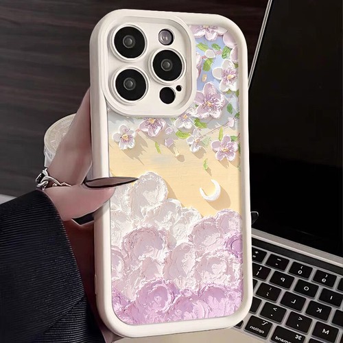 For iPhone 16 15 14 Pro Max 13 12 11 XS 8 Case ShockProof Flower Soft Slim Cover - Picture 19 of 21