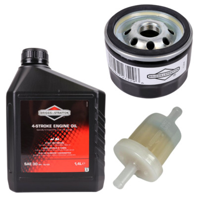  Kraftstofffilter, Ölfilter, Öl 1,4l Briggs & Stratton 492932 / 492932S