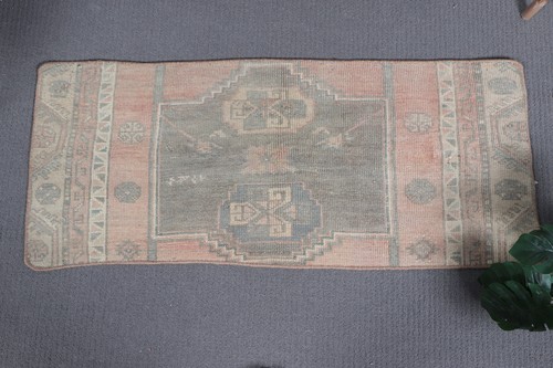 Alfombra turca, alfombras geniales, alfombras de lana, alfombras vintage, alfombras pequeñas de 1,5 x 3,4 pies - Imagen 5 de 10