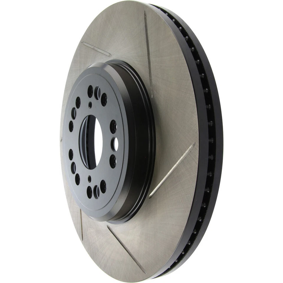 Rotor de disco de freno ranurado delantero izquierdo StopTech 126.44107SL para Lexus LS400 1995-00 Foto 2 de 4