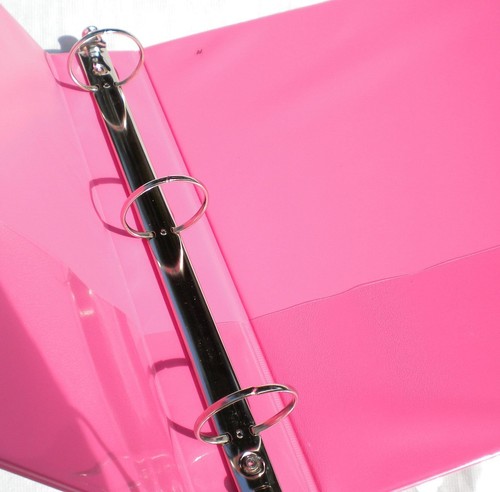 Assorted Colors 3-Ring Binders, 1.5 inch Capacity, 8.5 x 11, Case of 20 362-34C - Picture 3 of 3