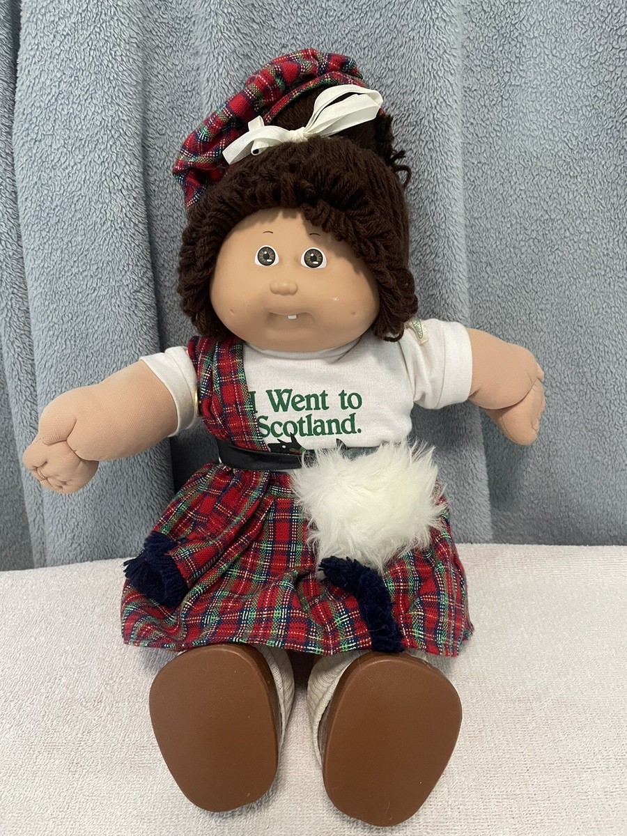 Scottish cabbage 2024 patch doll
