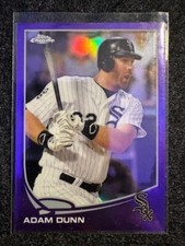 ADAM DUNN 2013 Topps Chrome Retail Purple Refractor parallel #201 - White Sox