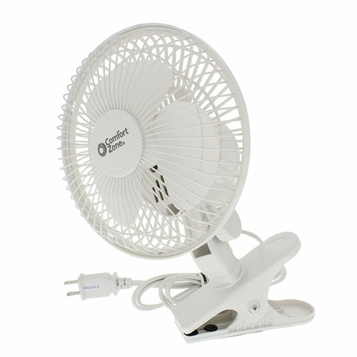 Clip On Mini Electric Portable Desk Cooling Fan Small Table 6 Inch Free SHipping - Picture 7 of 10