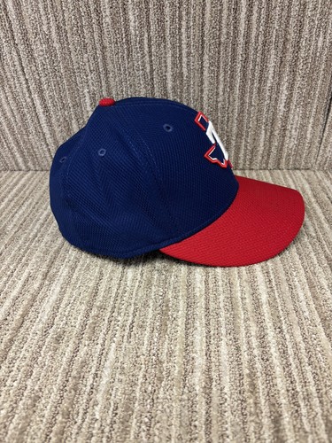 Texas Rangers New Era 59Fifty 7-1/8 Blue & Red Fitted MLB Baseball Hat - Picture 2 of 6