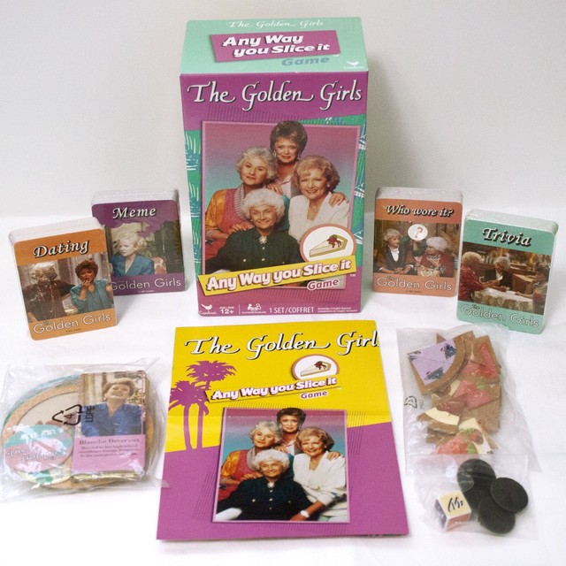 The Golden Girls - Any Way You Slice It - Trivia Game by Cardinal - New/Open Box The Golden Girls - Any Way You Slice It - Trivia Game by Cardinal - New/Open Box